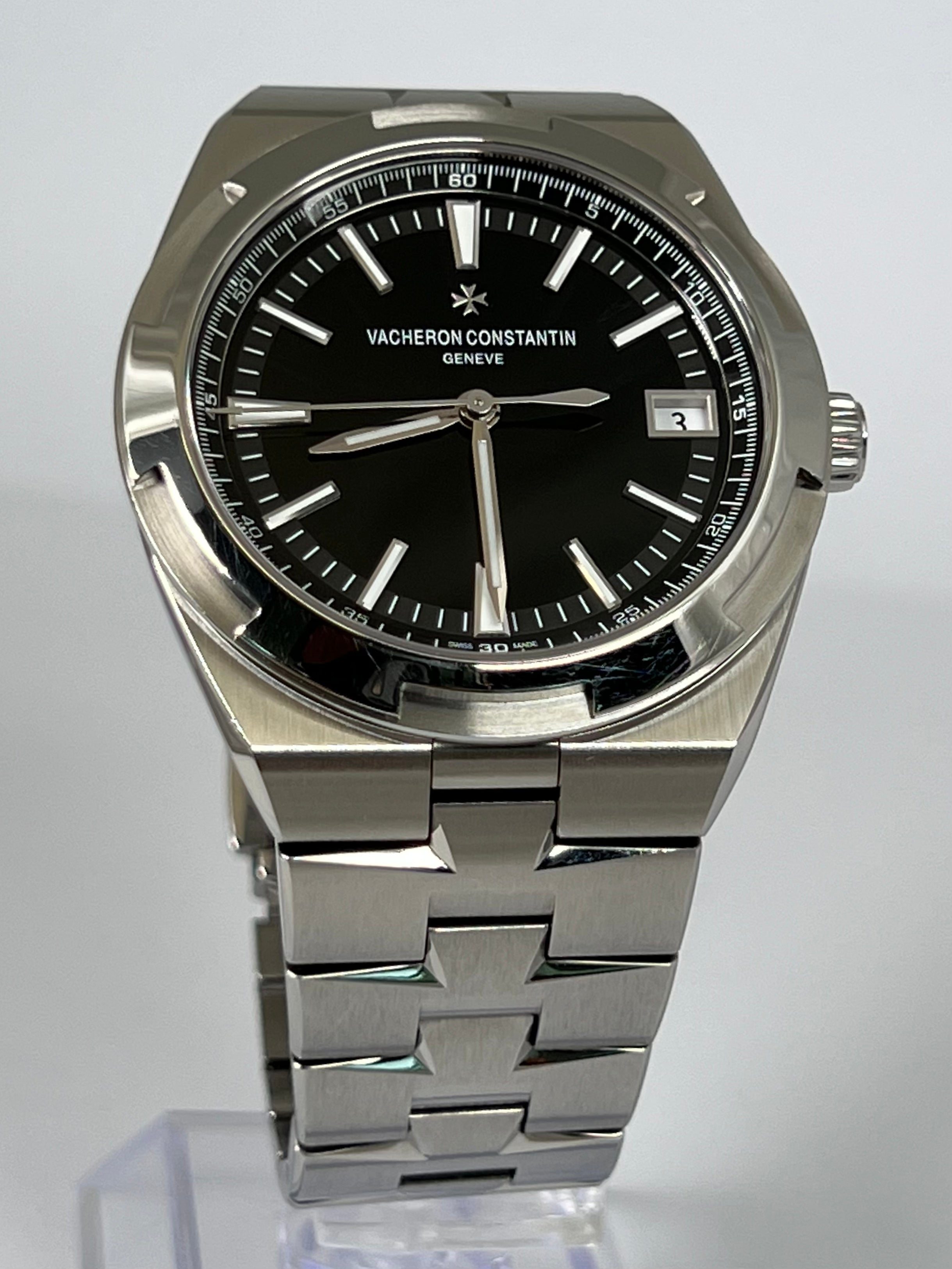 Vacheron constantin best sale overseas black dial