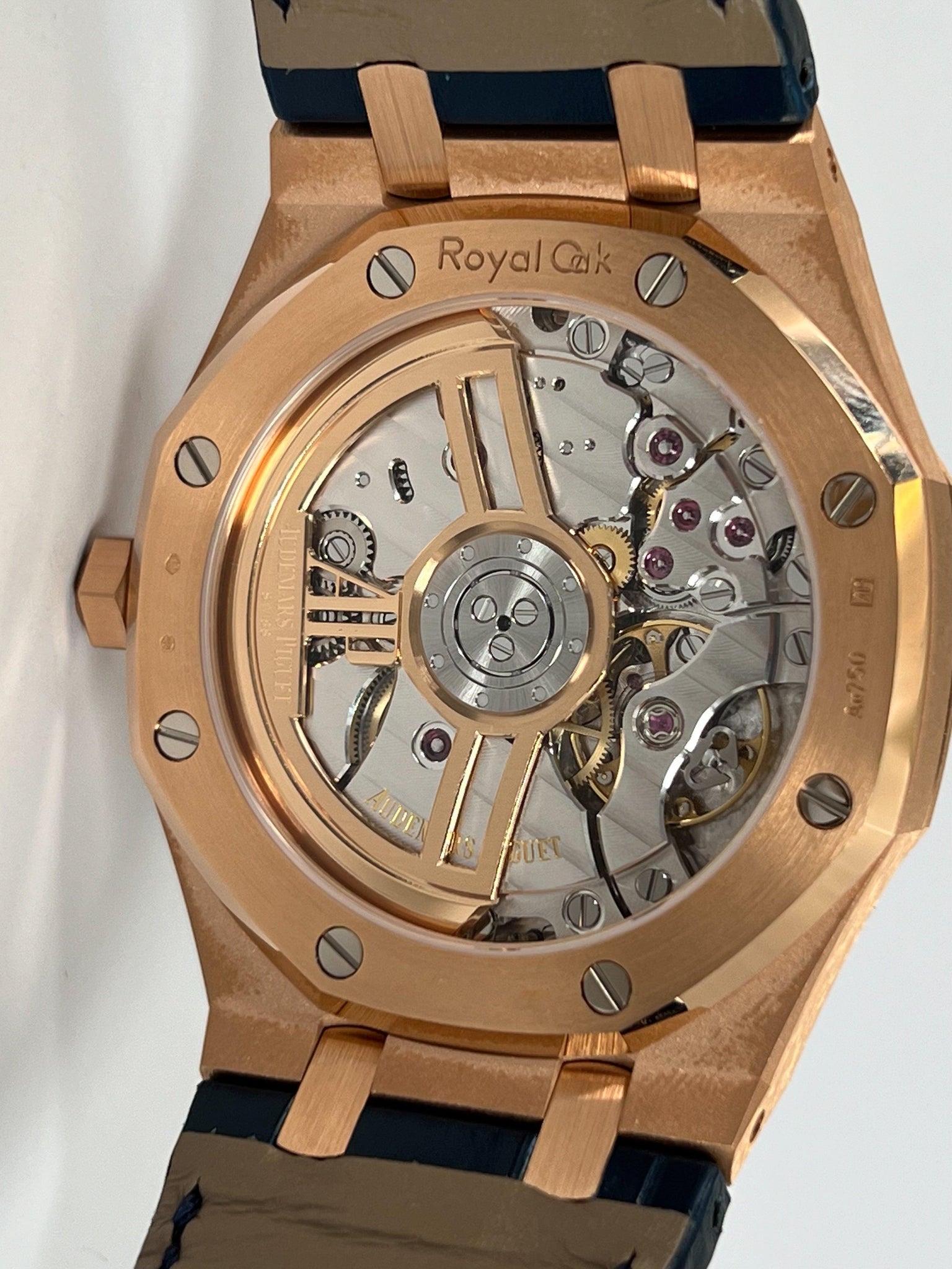 AUDEMARS PIGUET BLUE ROSE GOLD 15510OR