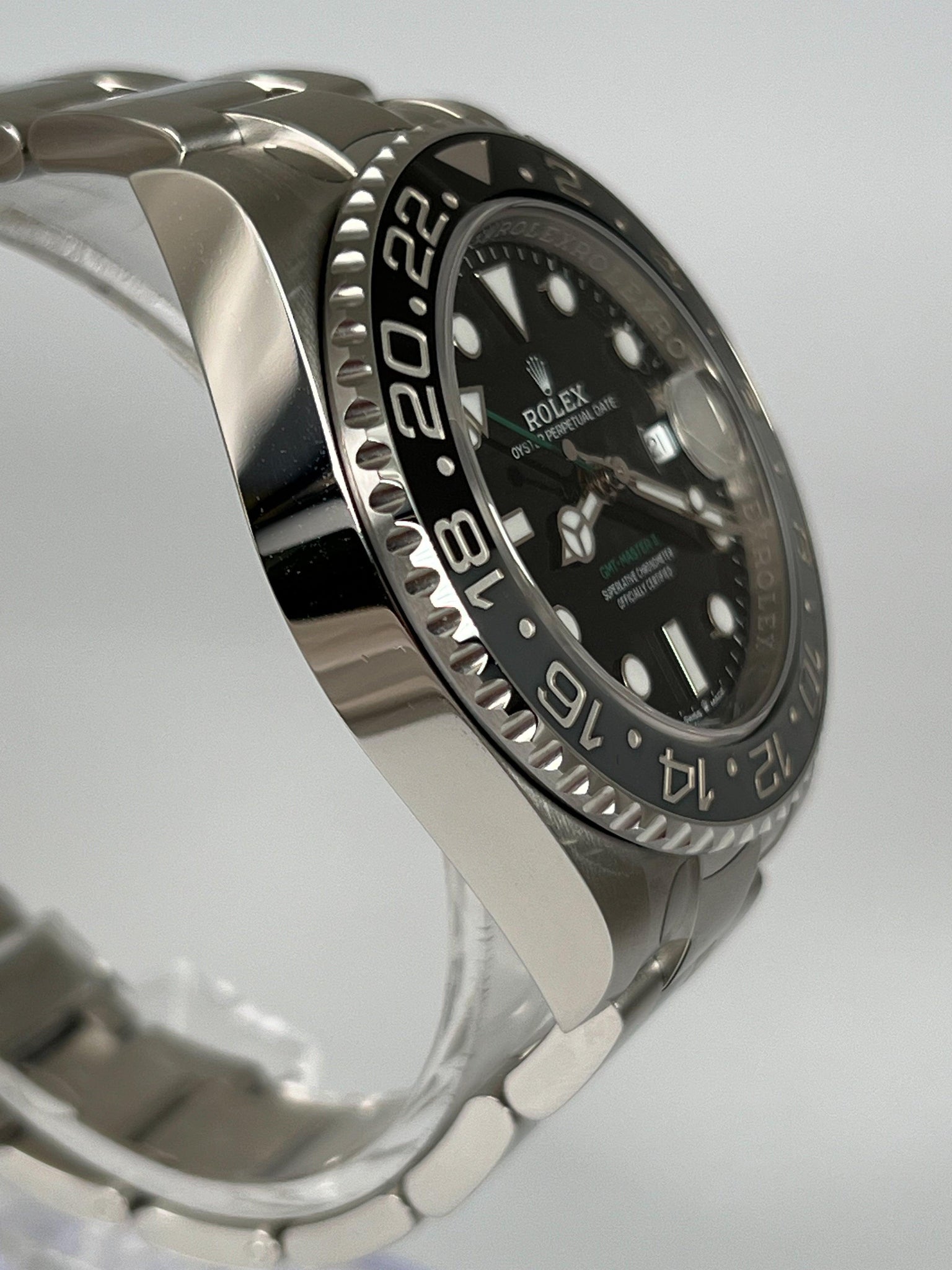 ROLEX GMT MASTER 2 BRUCE WAYNE 126710GRNR