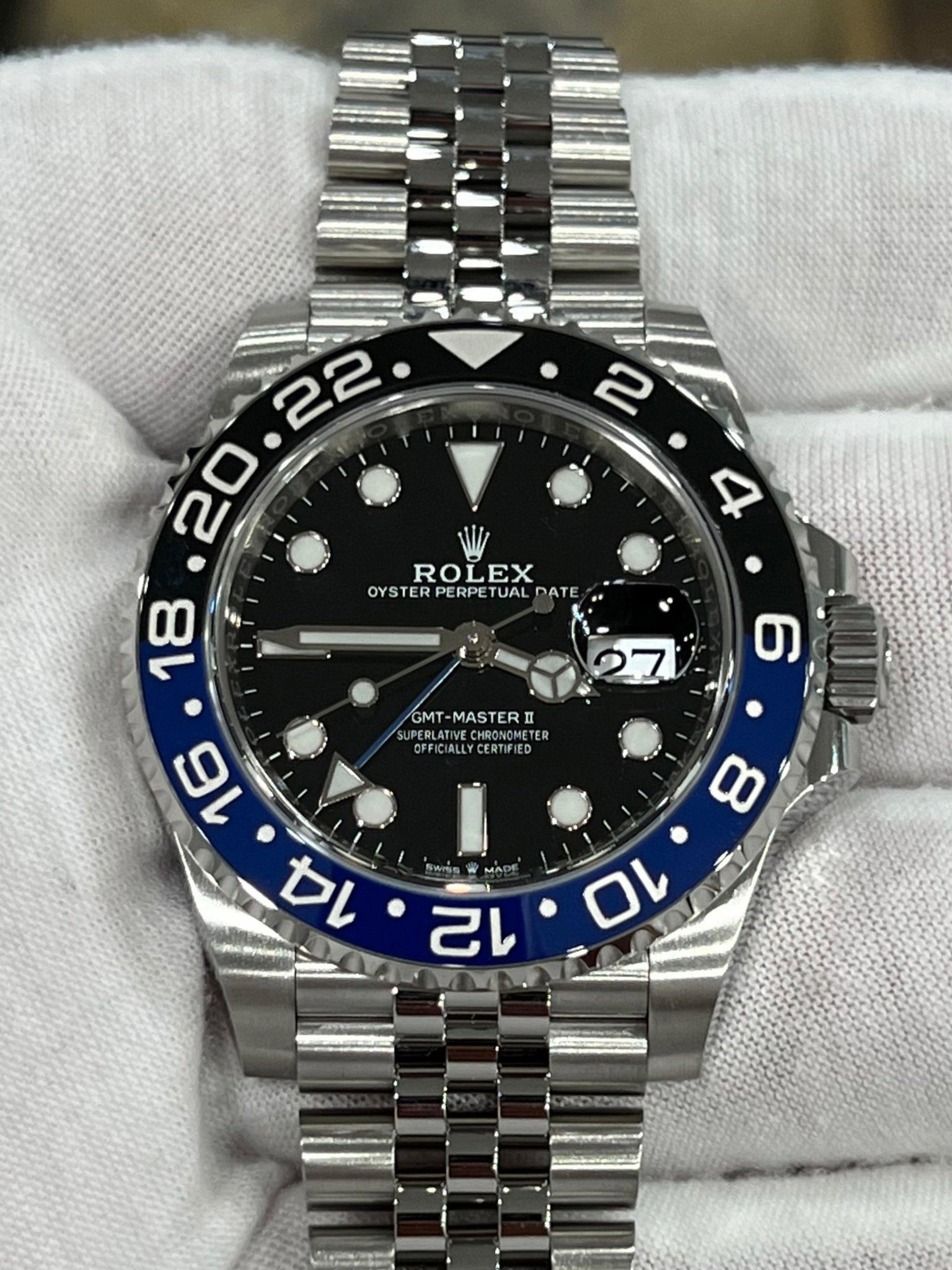 ROLEX GMT MASTER 2 BATGIRL 126710BLNR