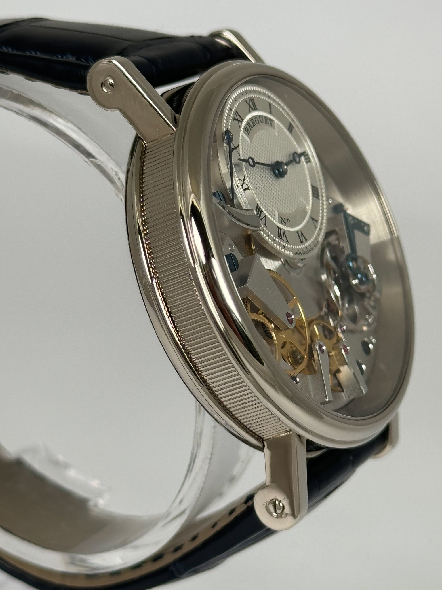 BREGUET TRADITION WHITE GOLD MANUAL WINDING 40MM SKELETON 7057BB119W6