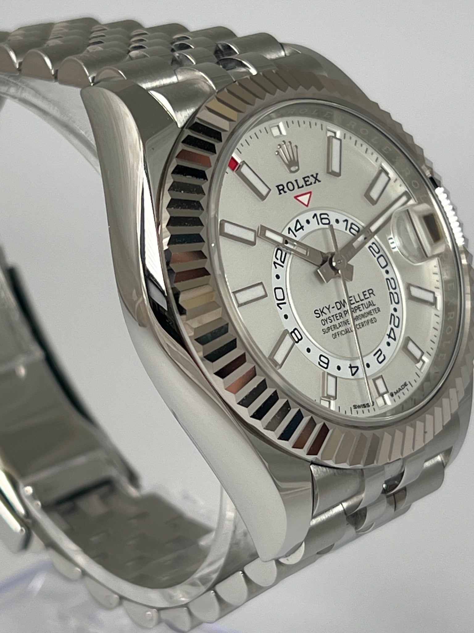 ROLEX SKY-DWELLER WHITE JUBILEE 336934