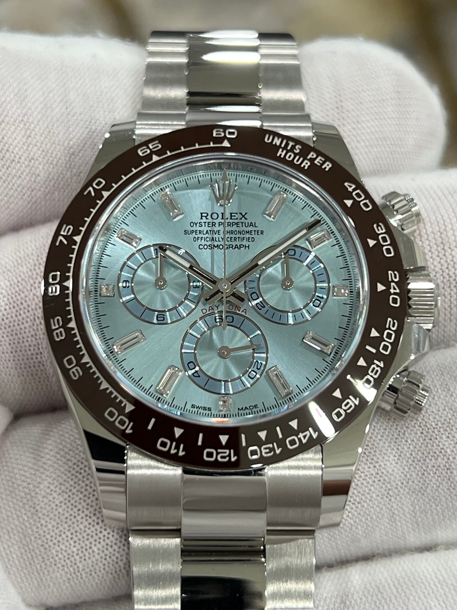 ROLEX DAYTONA PLATINUM BAGUETTE 116506