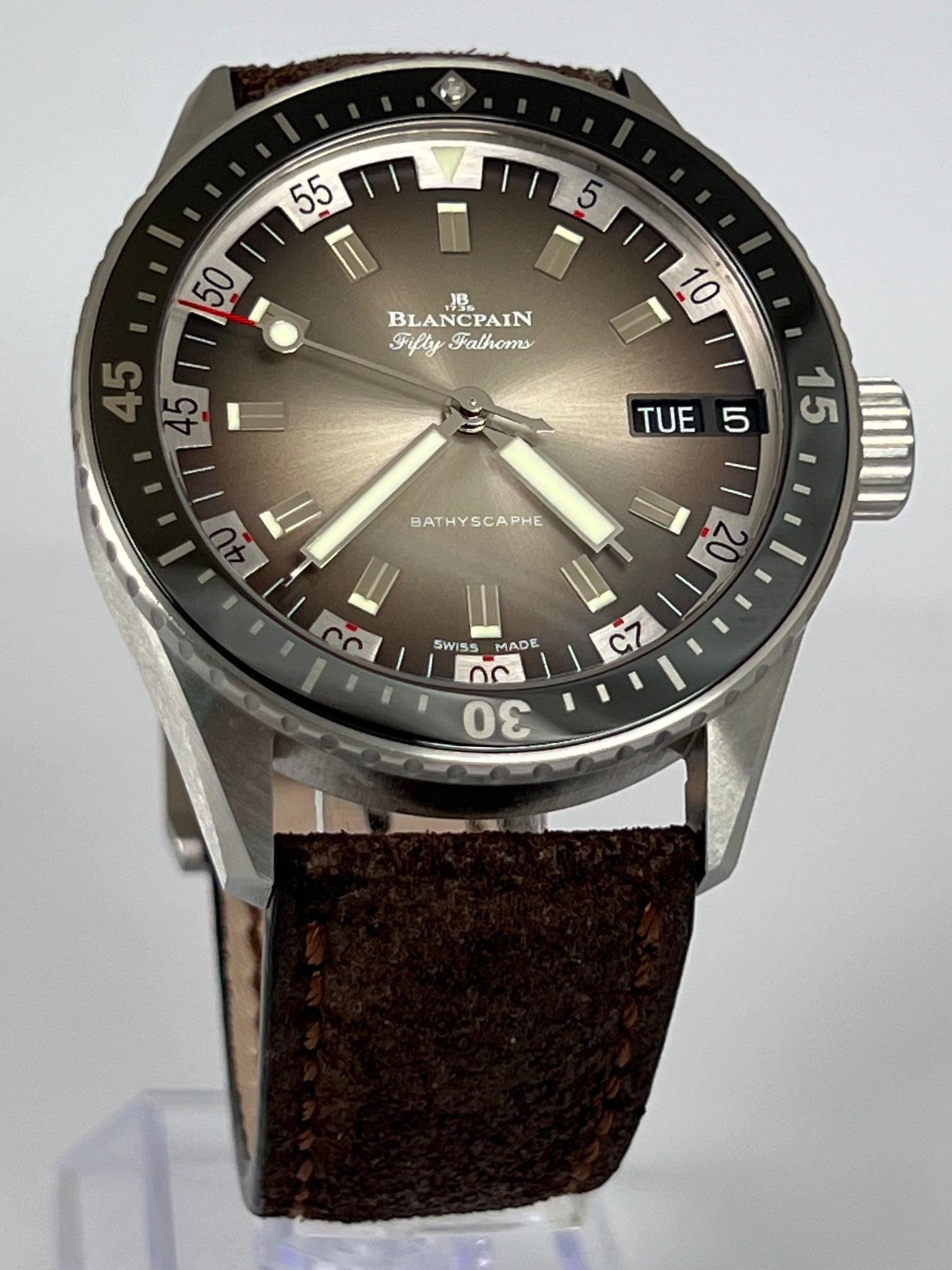Blancpain 500 MADE Fifty Fathoms Bathyscaphe Jour Date