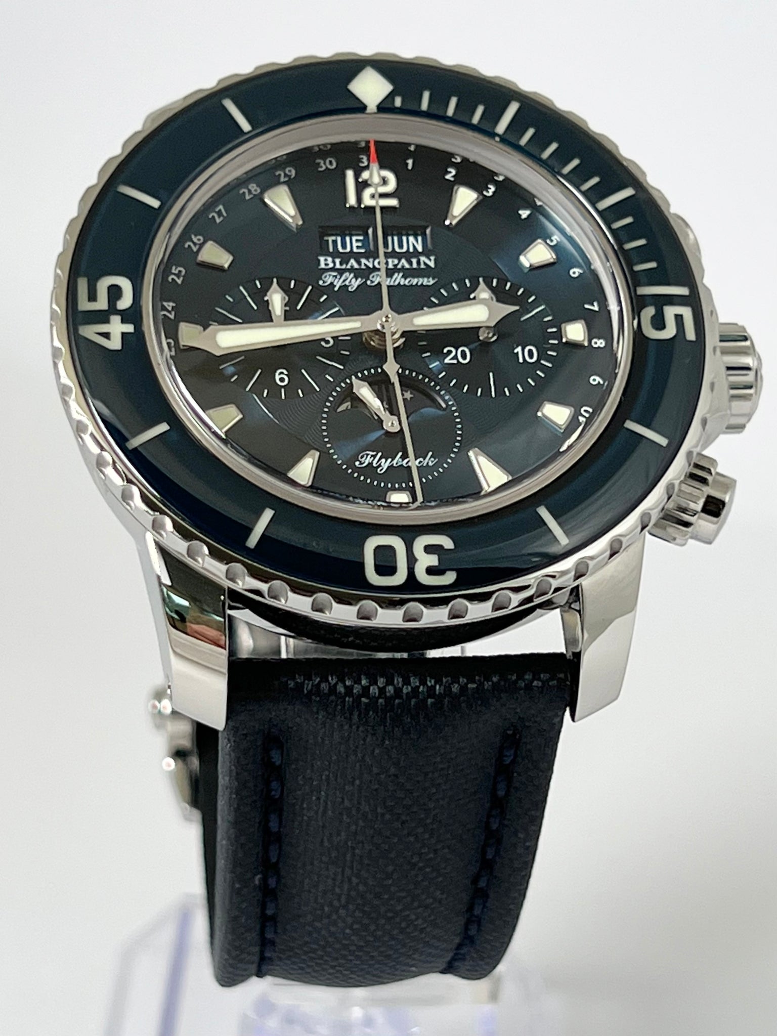 Blancpain FIFTY FATHOMS CHRONOGRAPHE FLYBACK QUANTIÈME COMPLET 5066F-1140