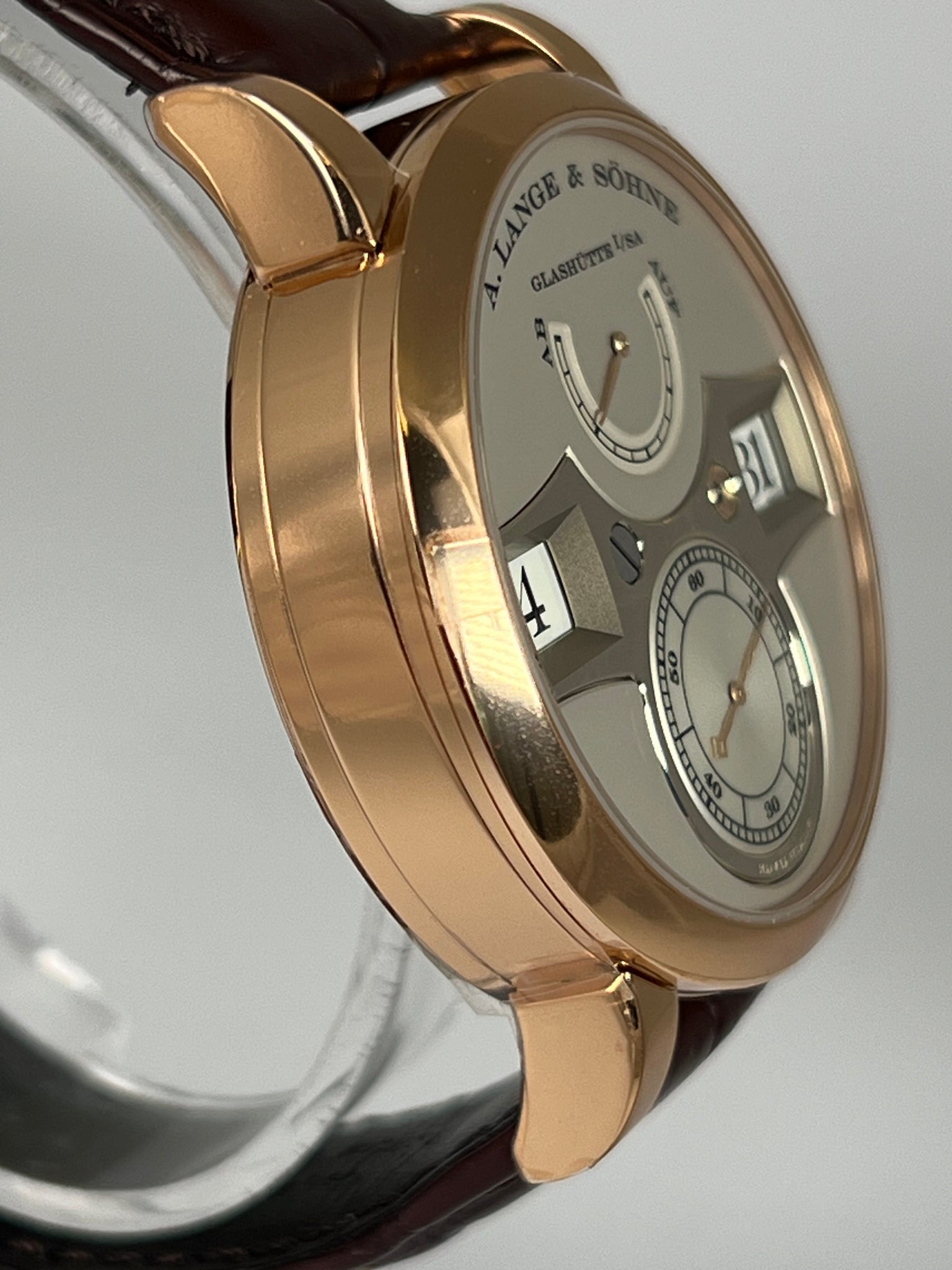 A. LANGE & SOHNE ZEITWERK ROSE GOLD 140.032