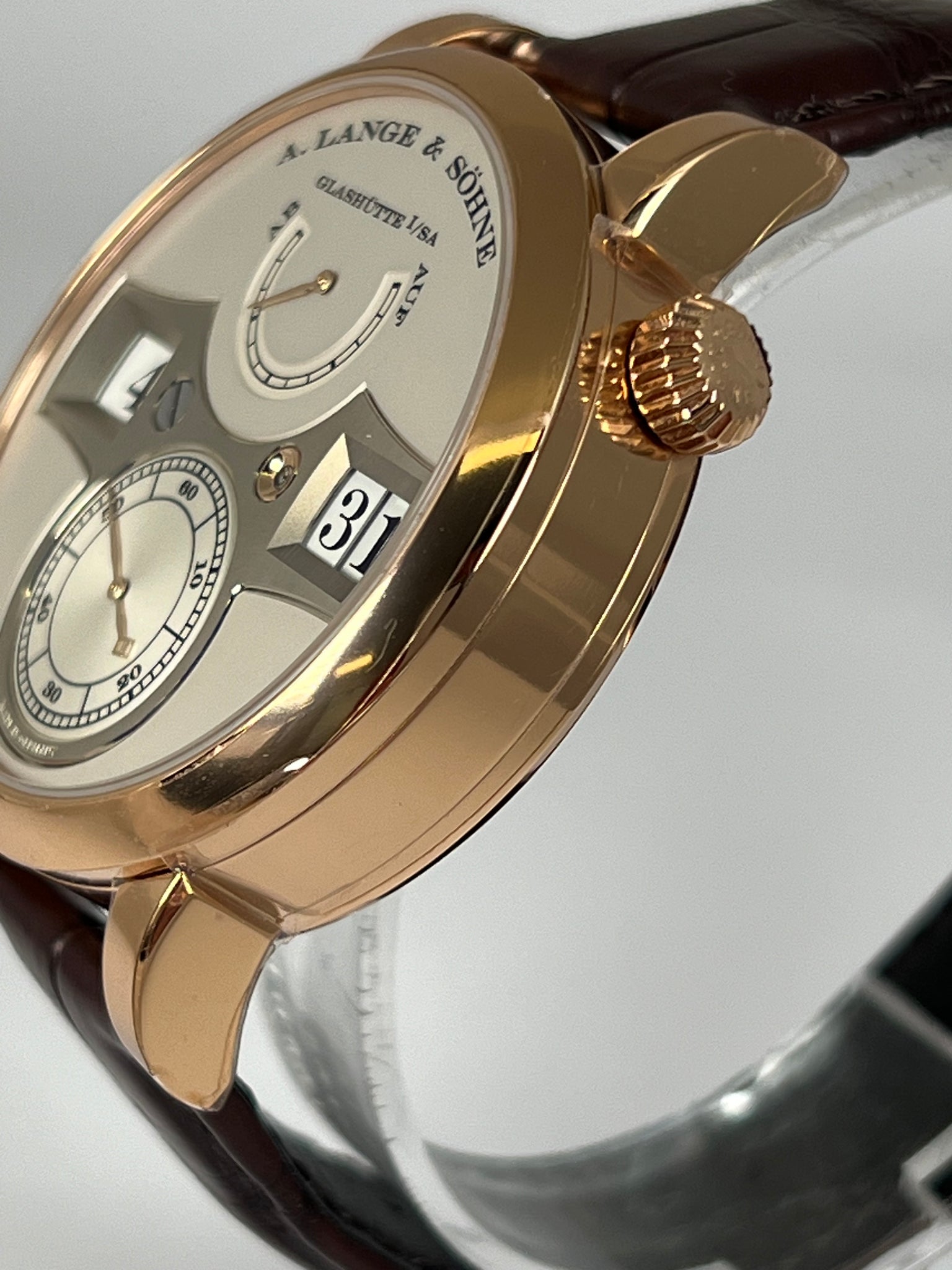 A. LANGE & SOHNE ZEITWERK ROSE GOLD 140.032