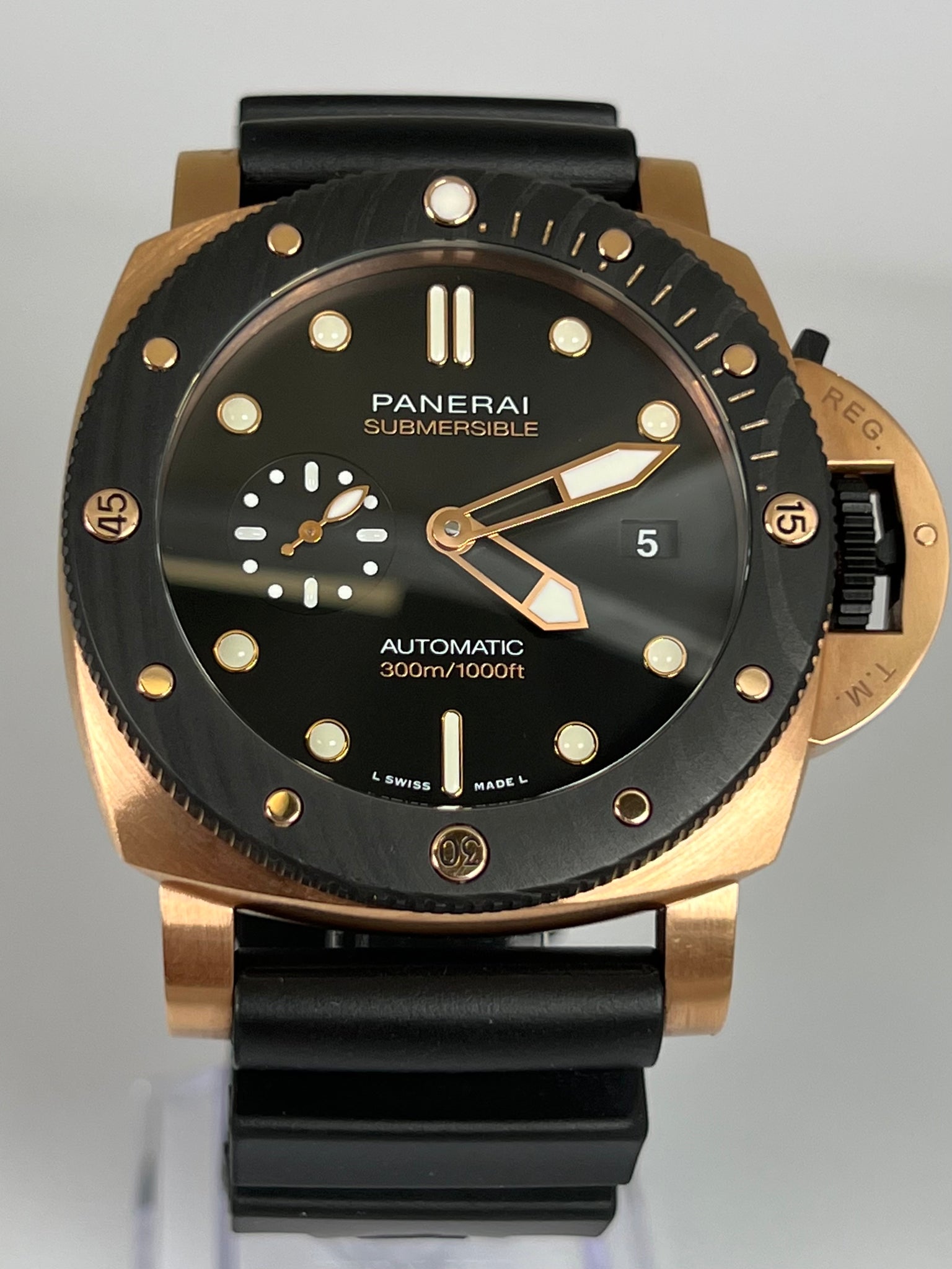 PANERAI SUBMERSIBLE GOLDTECH OROCARBO PAM01070