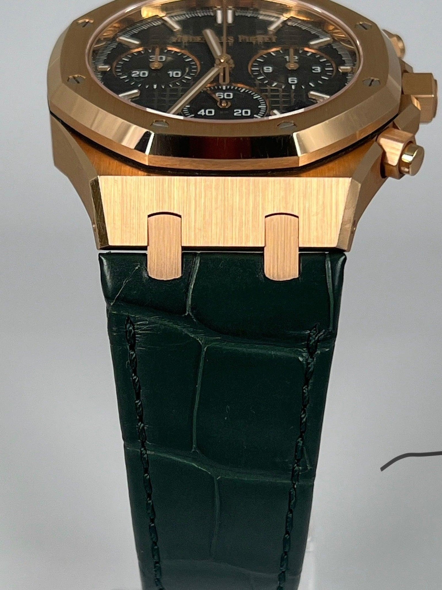 AUDEMARS PIGUET GREEN DIAL 50TH ANNIVERSARY CHRONOGRAPH 26240OR