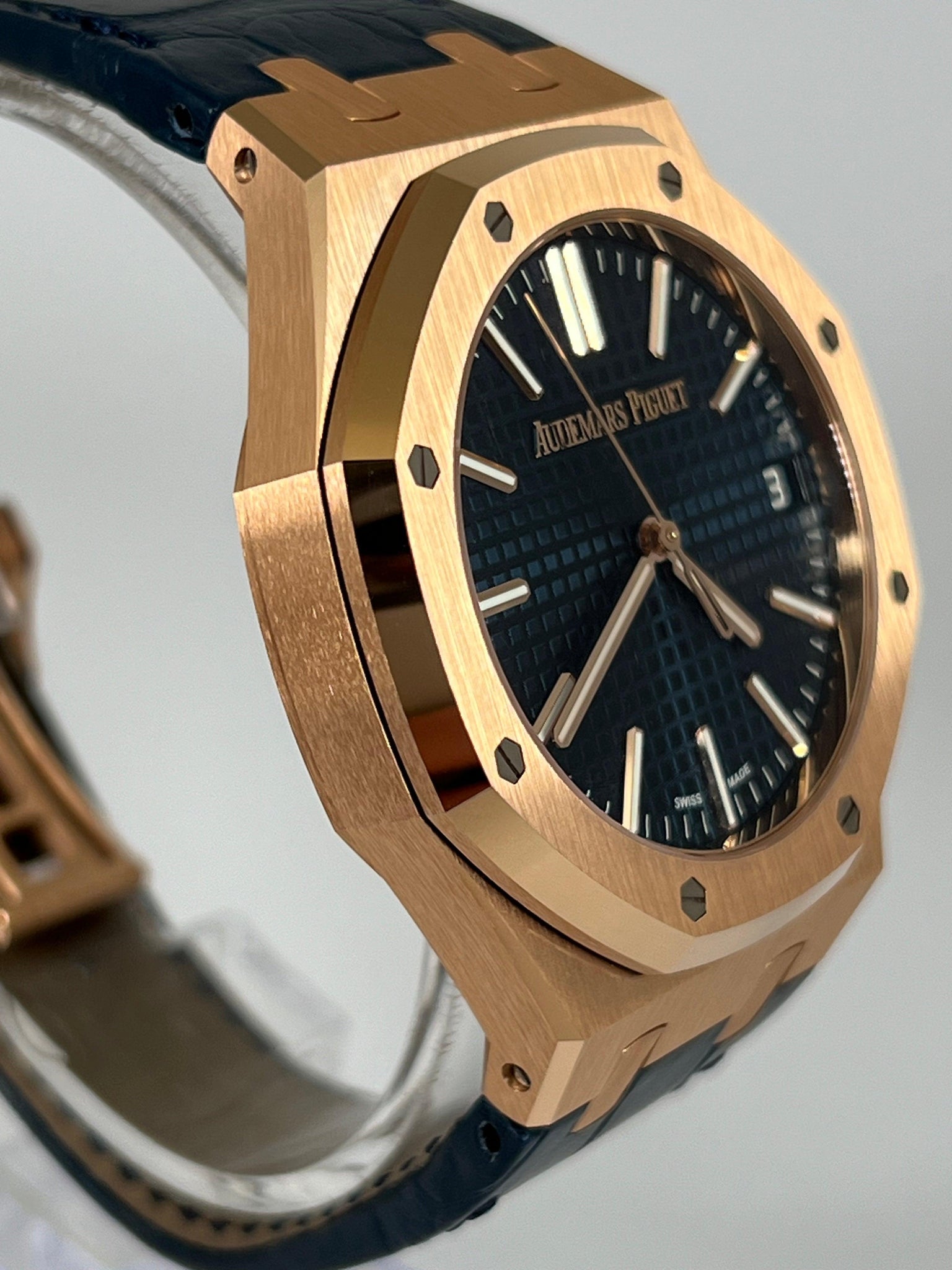 AUDEMARS PIGUET BLUE ROSE GOLD 15510OR