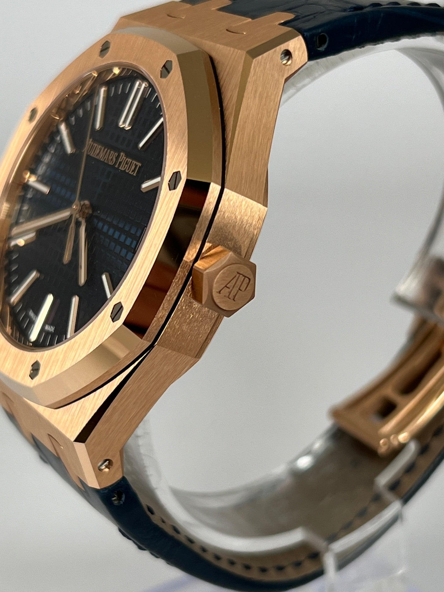 AUDEMARS PIGUET BLUE ROSE GOLD 15510OR