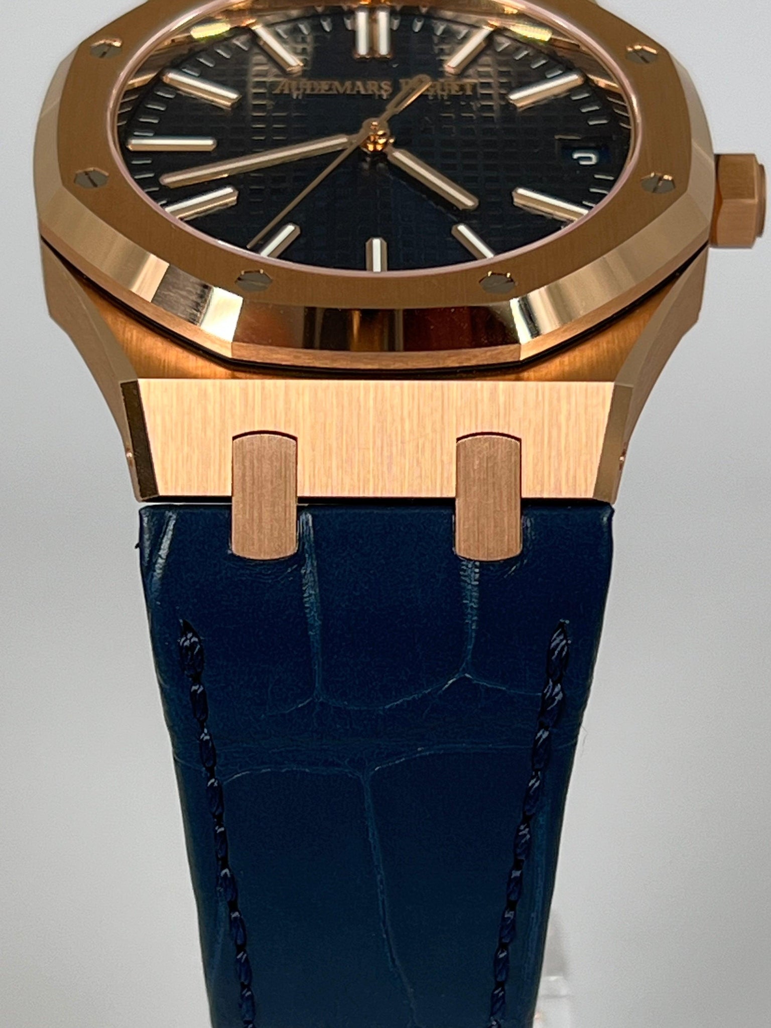 AUDEMARS PIGUET BLUE ROSE GOLD 15510OR