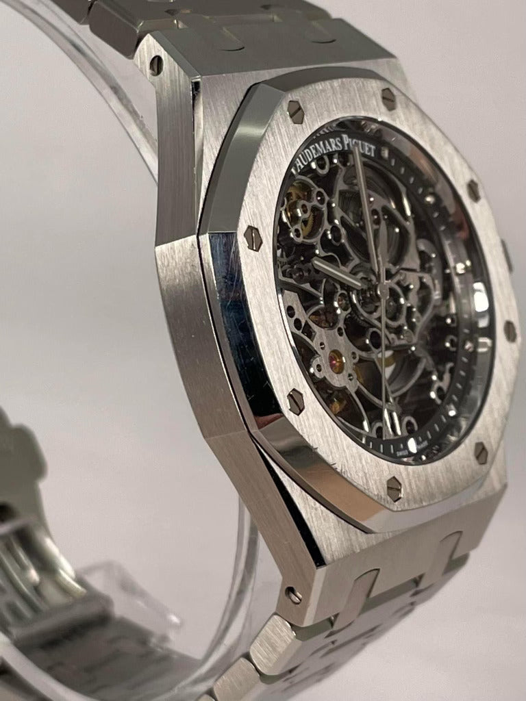 For Sale: Audemars Piguet Royal Oak Openworked 15305 15305st Grail Piece - Perpetual Timepiece Trading 